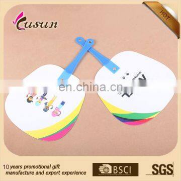 Excellent cheap plastic hand fan for summer promotion gift