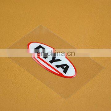 High Quality Custom Round Adhesive Epoxy Resin Sticker