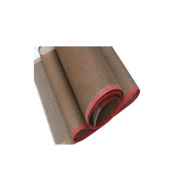 PTFE Teflon Coated Fiberglass Fabric Cheap Conveyor Mesh Belt photo-2