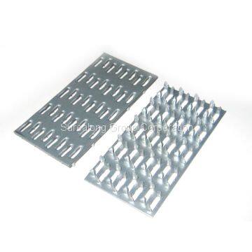 Galvanized Steel Building Material Wood Connector Custom Mending Gang Nail Plate photo-3
