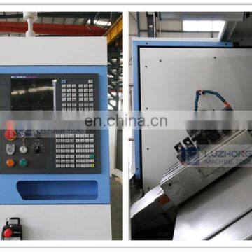CK46P Educational Gang Tool Slant Bed CNC Lathe Machine photo-5