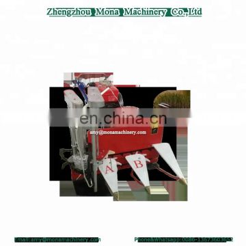 Safe and easy operation Mini Maize stalk cutting machine chill/pepper grain harvester small soybean harvester