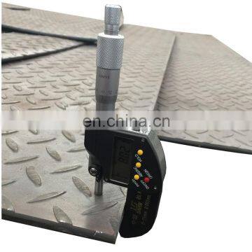 China Supplier carbon tear drop diamond checker steel plate price A36 SS400