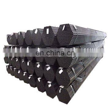 Black Round Metal Carbon ERW Steel Pipe photo-6