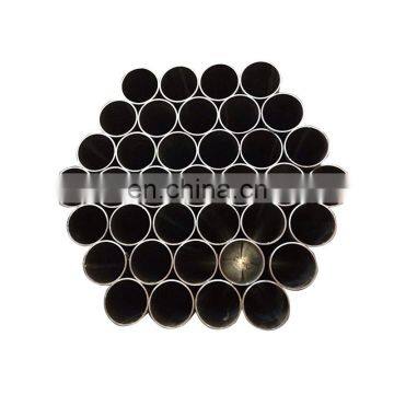 erw carbon black steel pipe factory price tianjin steel pipe