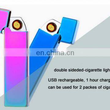 thin and slim double sided cigarette lighter