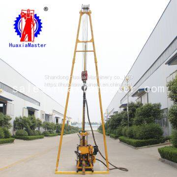 Economy type portable hydraulic water well drilling rig geological exploration drilling