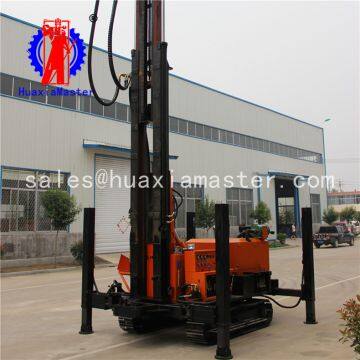 FY400 crawler pneumatic water well drilling rig/dth water drill machine