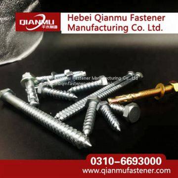 Factory Price High Quality Manufacturer Flat Head Hex Head Wood Screw Hdg Wood Screw photo-2