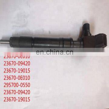 Diesel injector 2.8L 1GD Denso 295700-0550 23670-0E010 23670-09420 23670-19015 236700E010 23670-09420 23670-19015