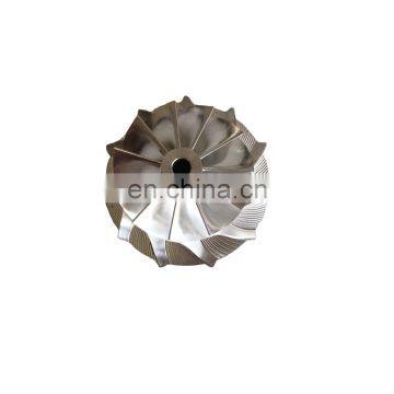 TF035 13T 49377-00018 38.35/51.00mm 11+0 blades Performance milling/aluminum 2618/billet compressor wheel for 49135-05671/320D