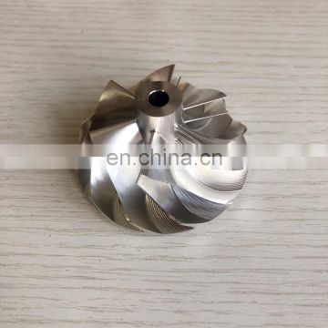 GT35 46.00/63.02mm 6+6 blades  turbo billet/milling/aluminum 2618 compressor wheel