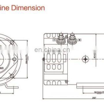 Электрический двигатель постоянного тока 3 кВт 24 В с высоким крутящим моментом photo-6