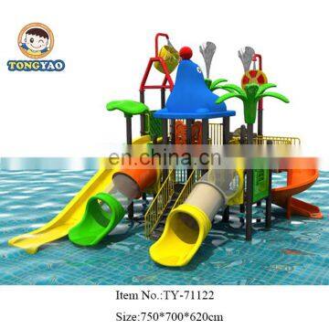 Colorful Amusement Outdoor Water Park Playground Slides With Best Price to Sale
