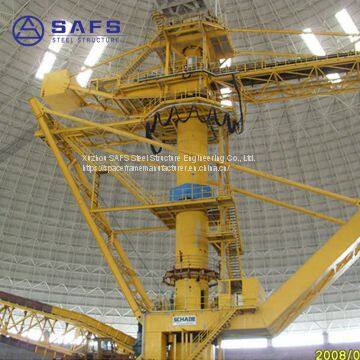 Safety Construction Space Frame Coal Storage Shed Dome Steel Structure photo-4