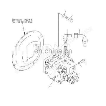 FOMI PC40R-8 Hydraulic Pump 708-1t-00132 MainPump Assy For Excavator