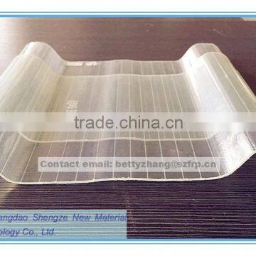 FRP Skylight Roof/workshop Transparent Tile/ Waveform Transparent Tile photo-3
