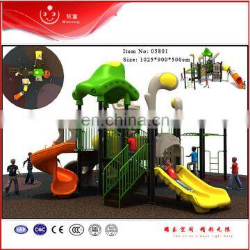 Amusement Park Equipment Kids Play Area Used Outdoor Playground Plastic Slide for Sale photo-5