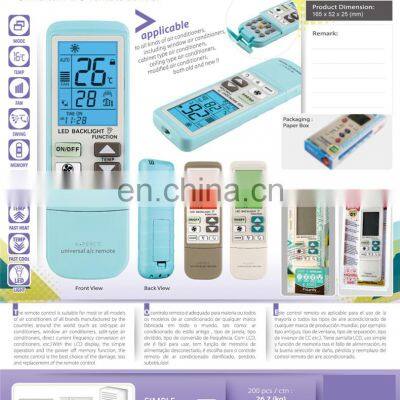 Frankever Universal A/C Air Conditioner Remote Control K-1028E photo-6