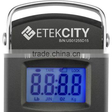 Etekcity Digital Postal Hook Fishing Scale, Backlit LCD Display, 2 AAA Batteries Included, 110lb/50kg photo-2