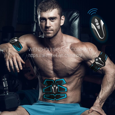USB Rechargeable Electric EMS Abs Trainer Abdominal Muscle Belt Stimulator Muscle Toner Muscle training hotsale in Amazon