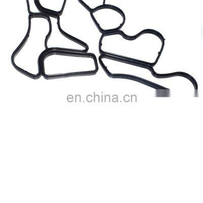 2Pcs Engine Oil Filter Housing+Timing Case Gasket Set For Mercedes 2721840280 photo-4