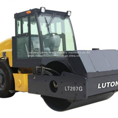 7tons LT207G Tyre drive single drum vibratory roller