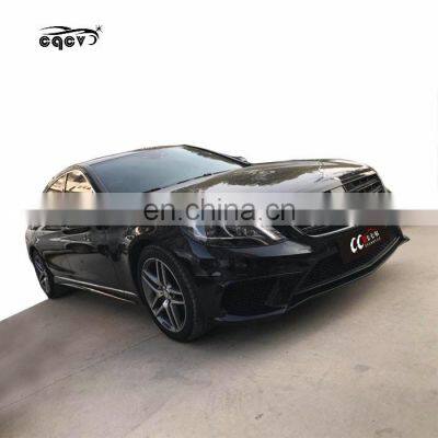 High Quality S65 A.m.g Bumper Body Kit for Mercedes Benz S W222 Side Skirts