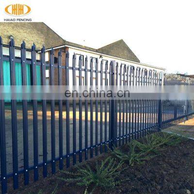 cheap high security palisade fence system