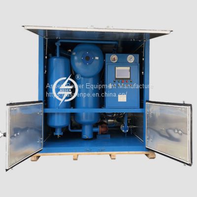 Moisture Remove CE Qualified Transformer Oil Regeneration Machine, Insulating Oil Purification