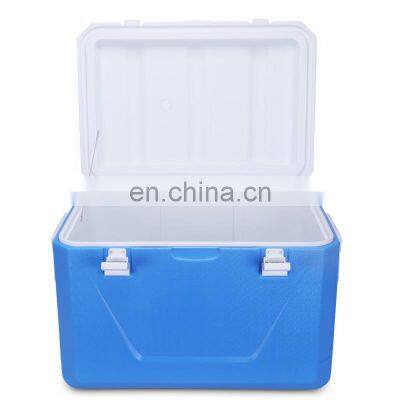 Gint Best Selling Large Capacity  customize  Insulated ice box Plastic cooler box 60L for outdoor with locks