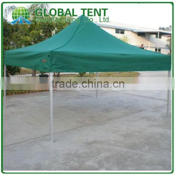 Steel Folding Marquee Trade Show Tent Frame 3x3m ( 10ft X 10ft),30mm, with Green canopy & Valance(Unprinted)