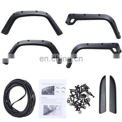 Pickup ABS Plastic Fender Flare for Jeep Wrangler 97-06