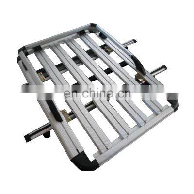 Heavy duty 4x4 universal car roof rack with Light with Electroplating for Hilux Tacoma Prado Land Cruiser F150 Rangers