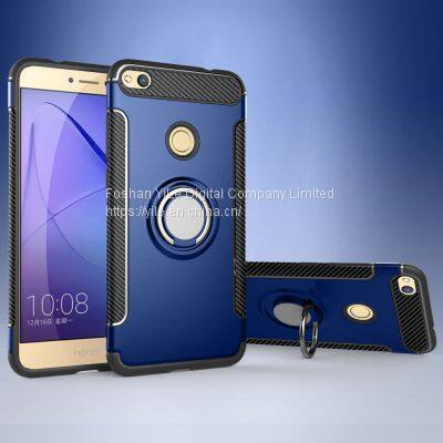 Finger Ring Holder Hard Magnetic Silicone Phone Case for Iphone 6 7 8 10 X Xr Xs Max Case With Ring Phone Cases photo-2