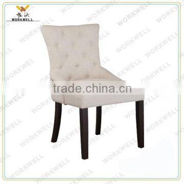 WorkWell fabric restaurant sofa with rubber wood legs Kw-D4203                        
                                                Quality Choice