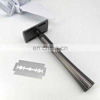 Hot Sell Men Shaving Classical Metal Double Edge Blade Safety Razor photo-2