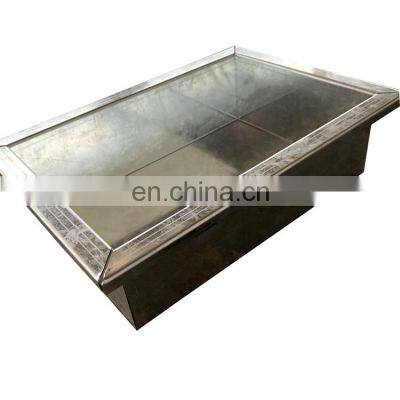 Steel Sheet Cutting q355b Carbon Black Steel Plate Sheet Deep Processing Parts Supplier