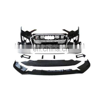 A6 or S6 C8 4K front bumper update for audi RS6 bodykit Audi A6 S6 C8 4K facelift RS6 Audi bumper 2018 2019 2020 2021