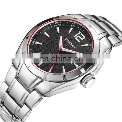 Curren Watch 8103 Fashion Brand Stainless Steel Back Water Resistant Quartz Analog Mens Watch Business Watch Relogio Masculino photo-2