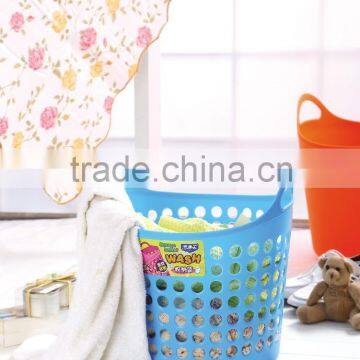 Large Plastic laundry basket cloth storage basket