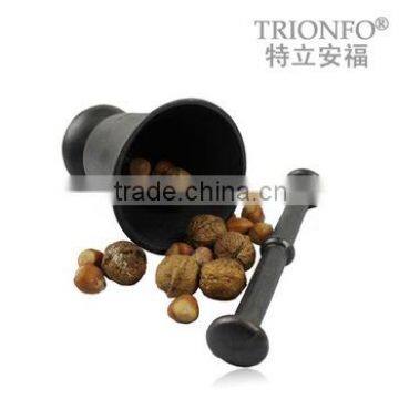 hot sale cast iron mortar and pestle manufacture