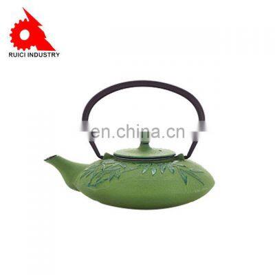 0.6L 0.8L Mini Teapot Set Strainer Cauldron Tetsubin Japanese Enamel Chinese Antique Cast Iron Teapot photo-5