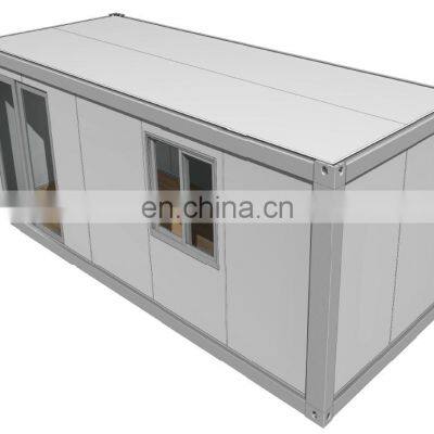 Prefab 20ft standard container houses modular rooms with toilet for living office