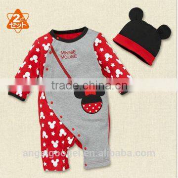 Organic Cotton Baby Rompers Wholesale Baby Clothes AG-LA0005 photo-3