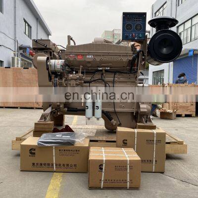 Motor diesel marino de 350HP, 1800RPM, 14L, 6 cilindros, refrigerado por agua, NTA855-M350 photo-3