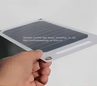 7W 6.6V Portable Mono Flexible Solar Panel for Phone Charging photo-5