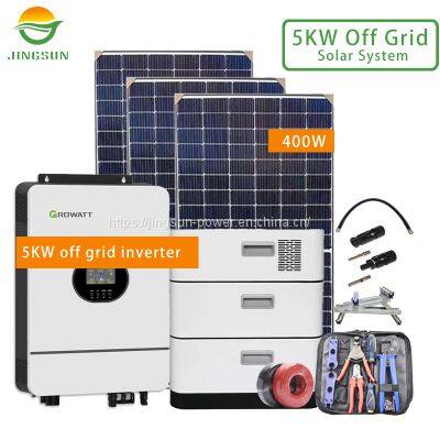 5KW Off Grid Solar System 400W panels