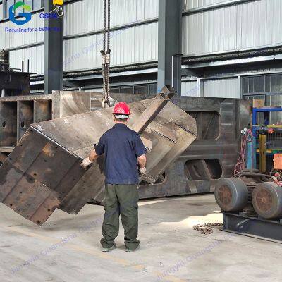 OEM Available Hydraulic Car Body Cutting Gantry Shear Machine For Metal Recycling Center
