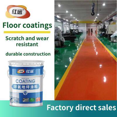 Construction of anti slip, environmentally friendly and wear-resistant textured paint, epoxy resin flooring